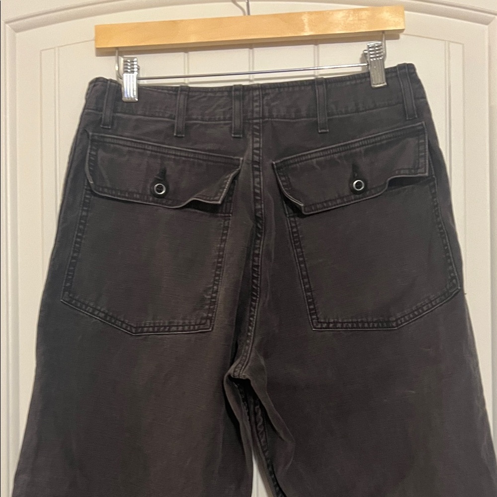 imogene + willie Blake military trouser in black - Picture 8 of 9